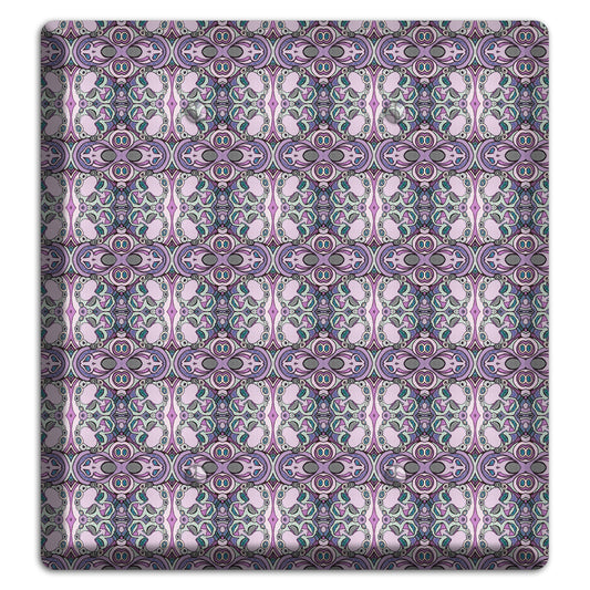 Pink Purple Sage Tapestry 2 Blank Wallplate