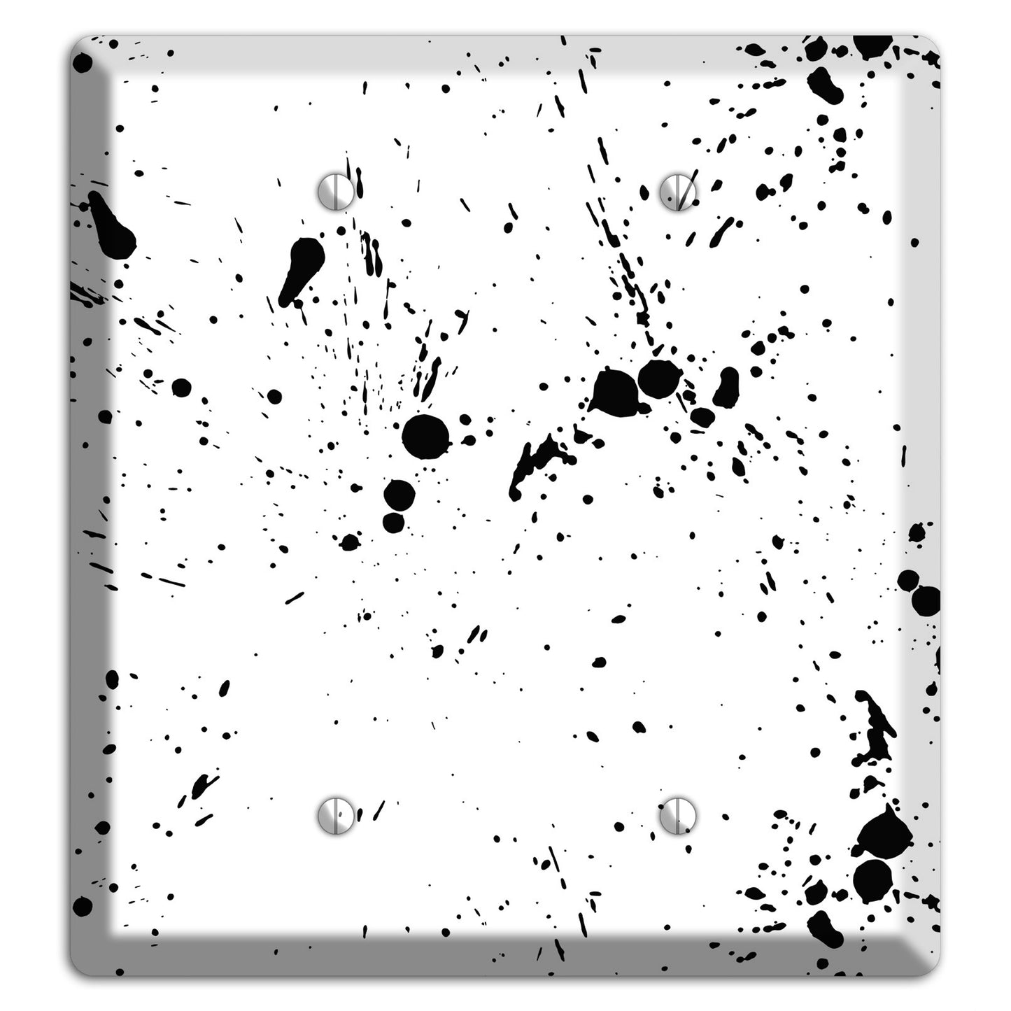 Ink Splash 8 2 Blank Wallplate