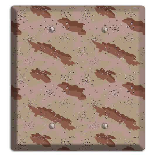 Chocolate Chip Camo 2 Blank Wallplate