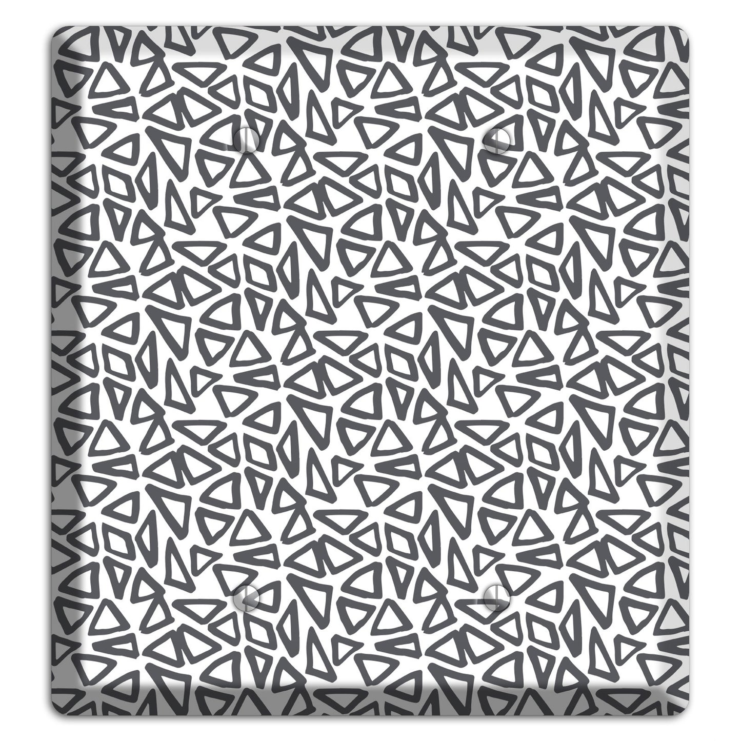 Abstract 3 2 Blank Wallplate