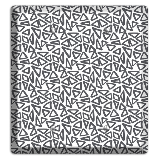 Abstract 3 2 Blank Wallplate