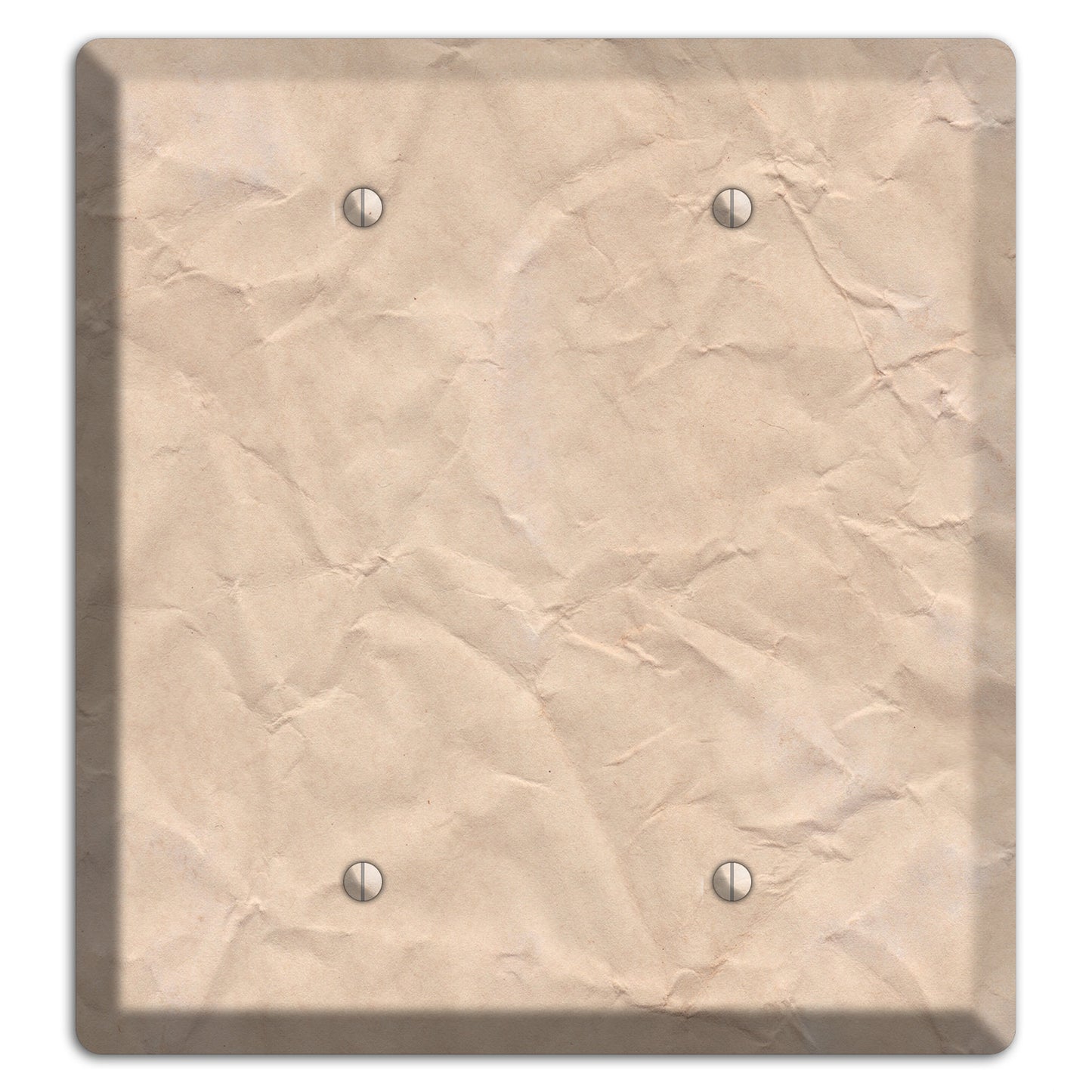 Aged Paper 5 2 Blank Wallplate