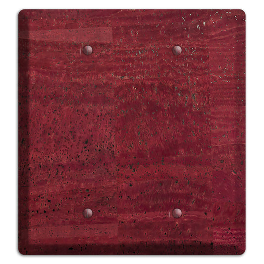 Cranberry Cork 2 Blank Wallplate