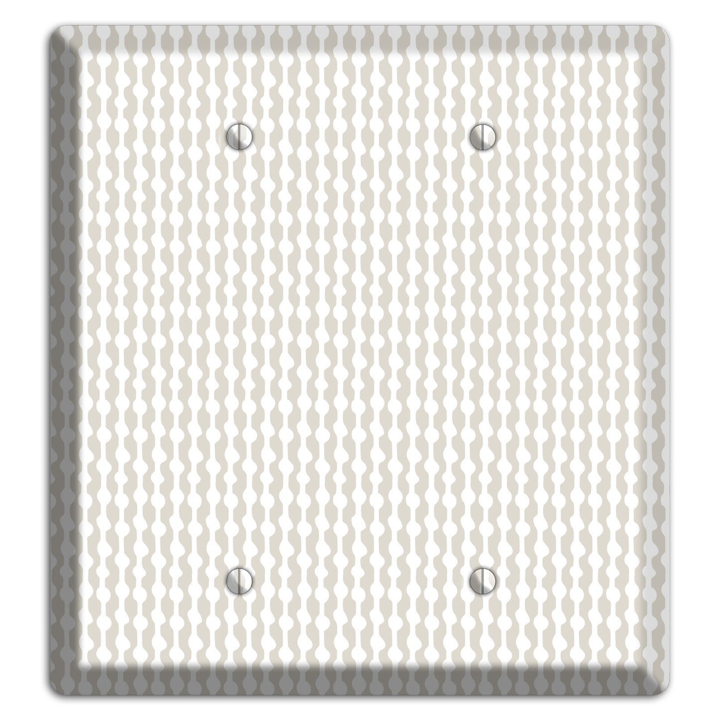 Simple Scandanavian Style C 2 Blank Wallplate