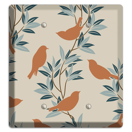 Bird Branch 2 2 Blank Wallplate