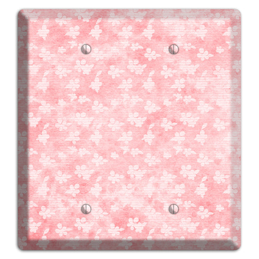 Abbey Soft Coral 2 Blank Wallplate