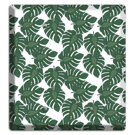 Leaves Style EE 2 Blank Wallplate