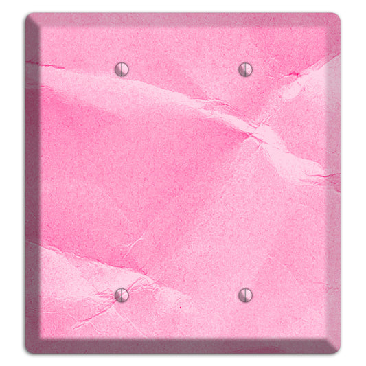 Carnation Pink Texture 2 Blank Wallplate