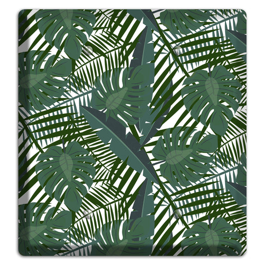 Leaves Style Q 2 Blank Wallplate