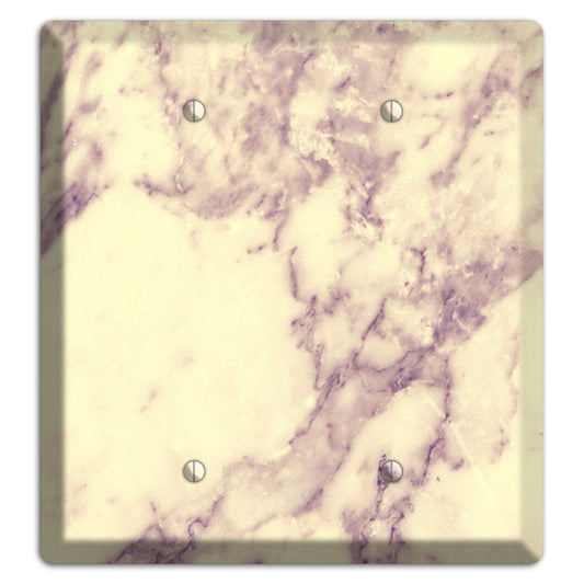 Champagne Marble 2 Blank Wallplate