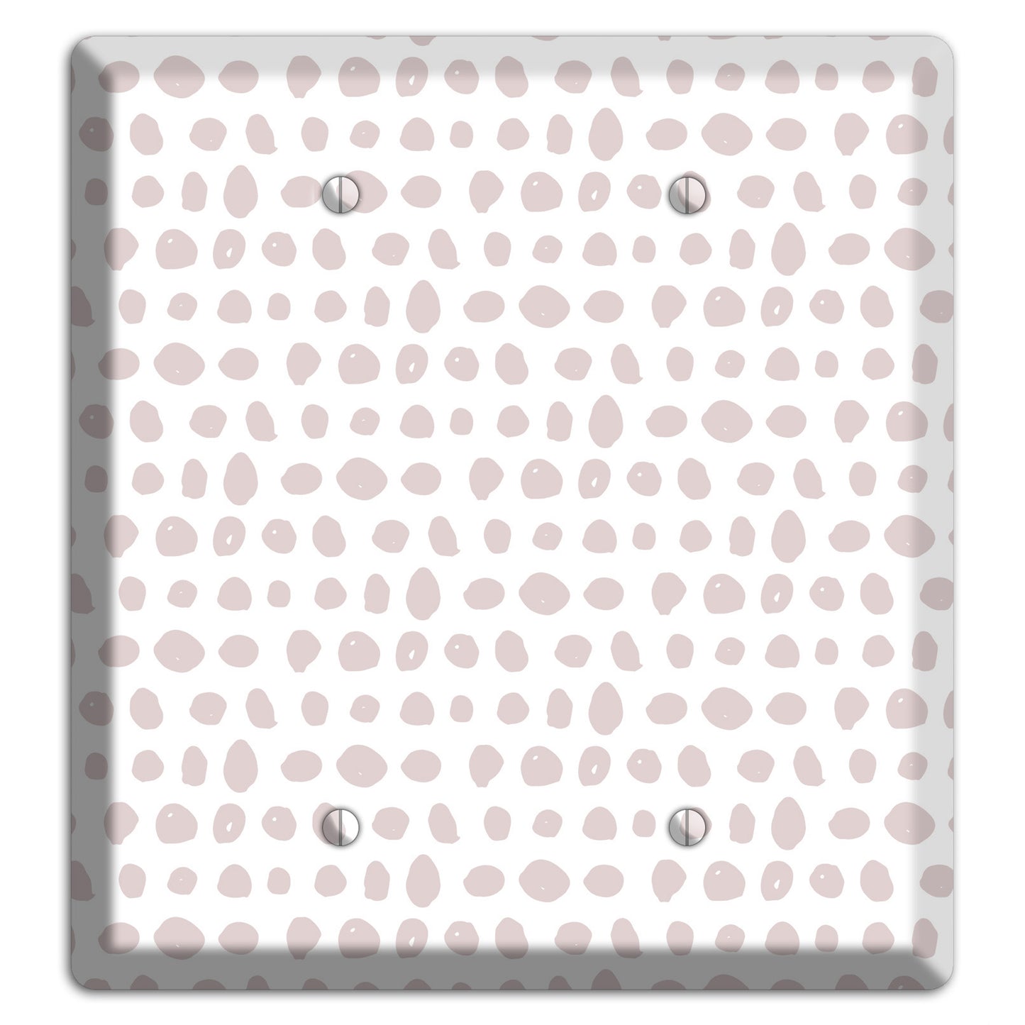 Abstract 5 2 Blank Wallplate