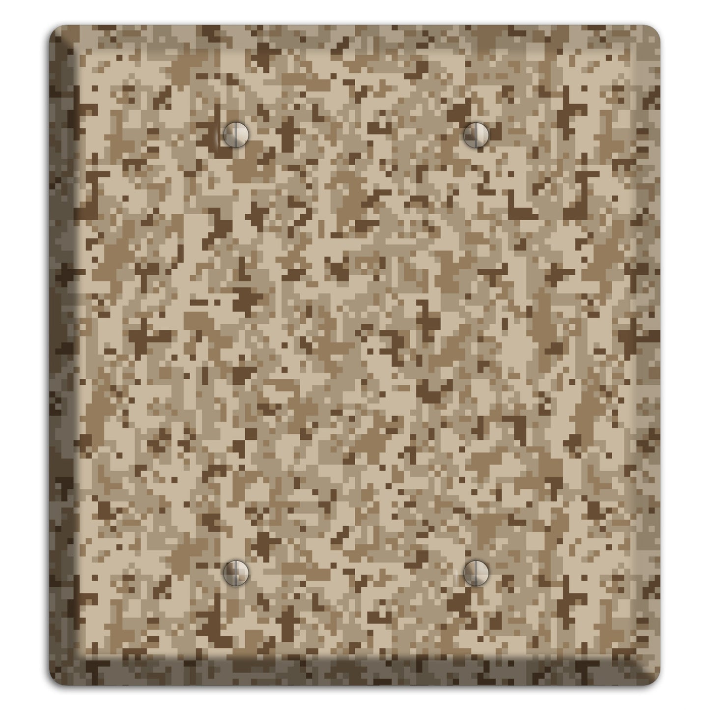 Desert Camo 2 Blank Wallplate