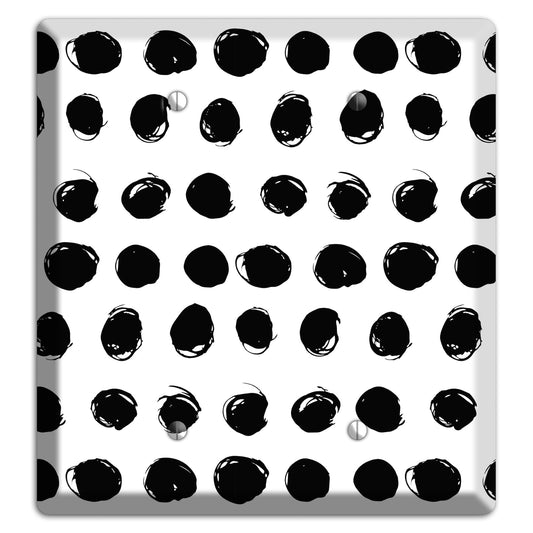 Ink Drops 9 2 Blank Wallplate