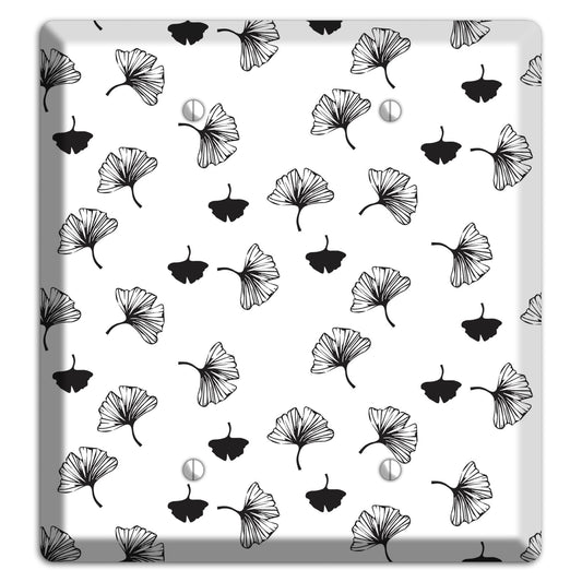 Leaves Style G 2 Blank Wallplate