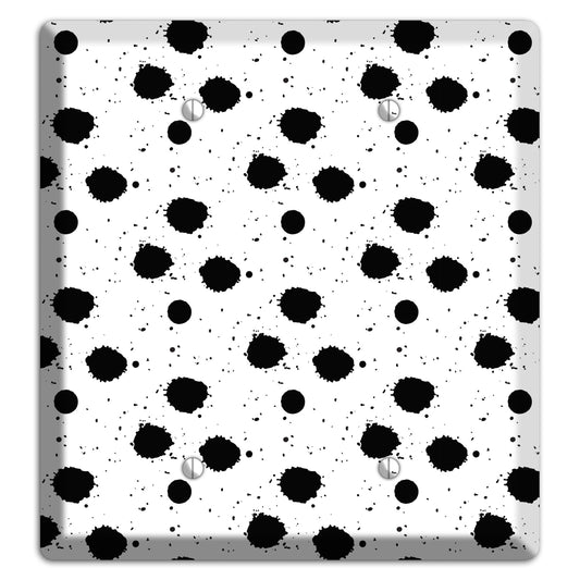 Ink Drops 4 2 Blank Wallplate