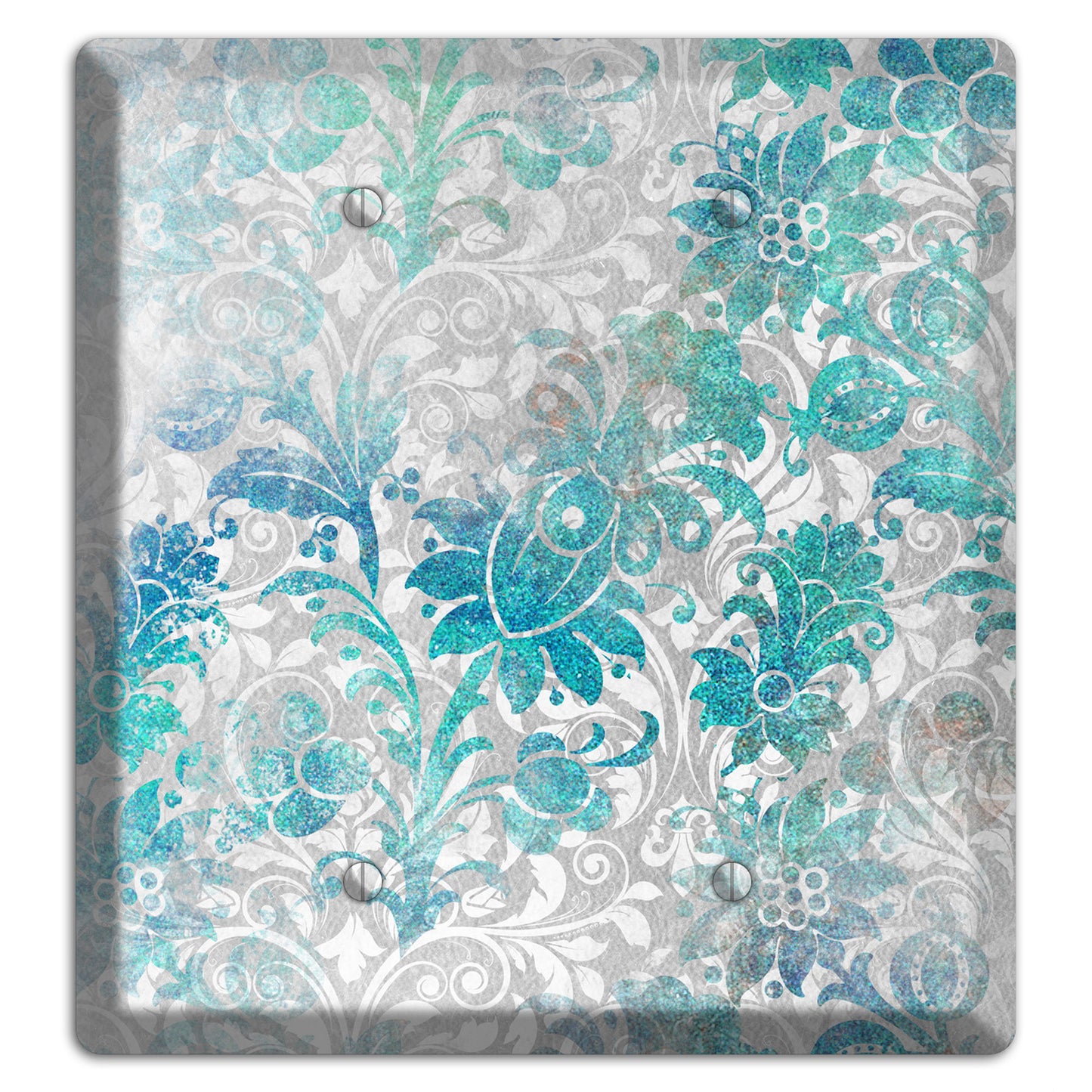 Gulf Stream Whimsical Damask 2 Blank Wallplate