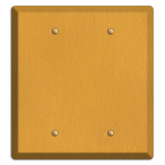 Stucco Yellow 2 Blank Wallplate