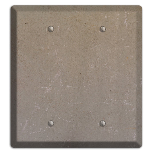 Old Concrete 6 2 Blank Wallplate