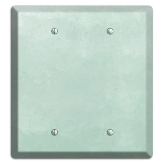 Sea Foam Green Ombre 2 Blank Wallplate