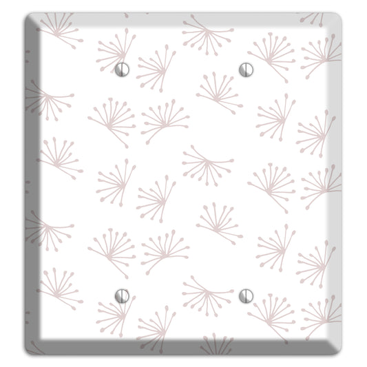 Abstract 2 2 Blank Wallplate