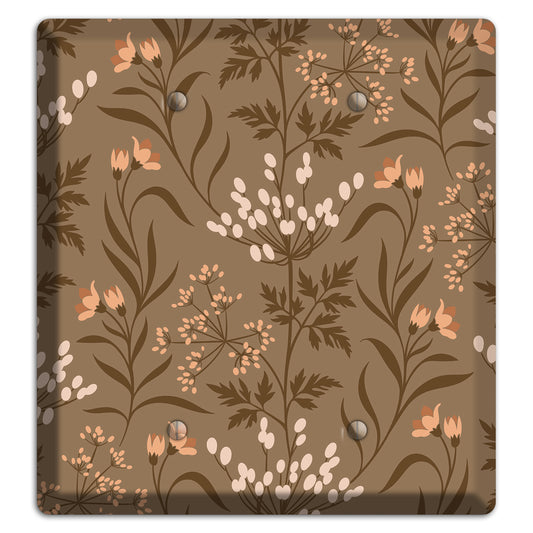 Fall Floral 2 2 Blank Wallplate