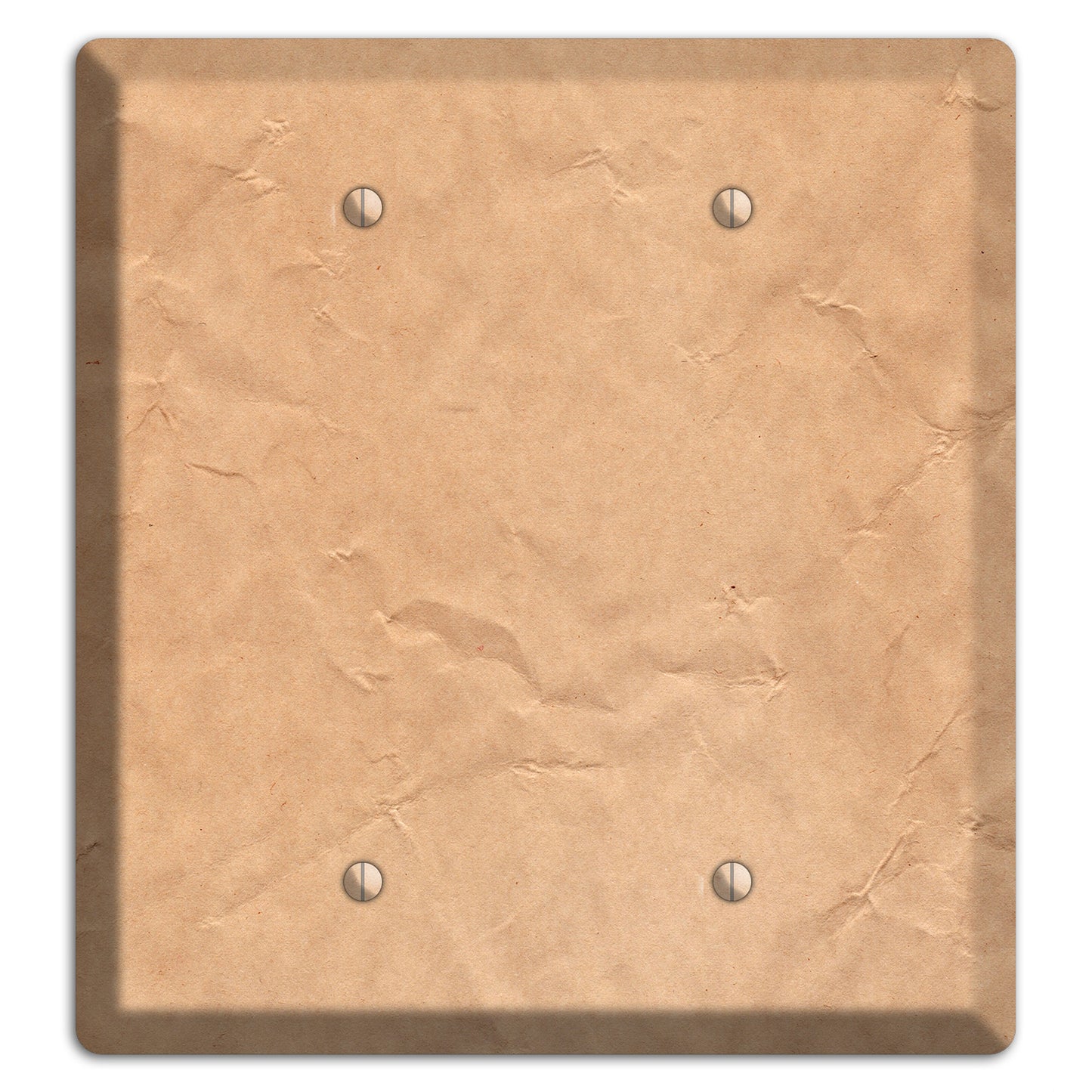 Aged Paper 6 2 Blank Wallplate