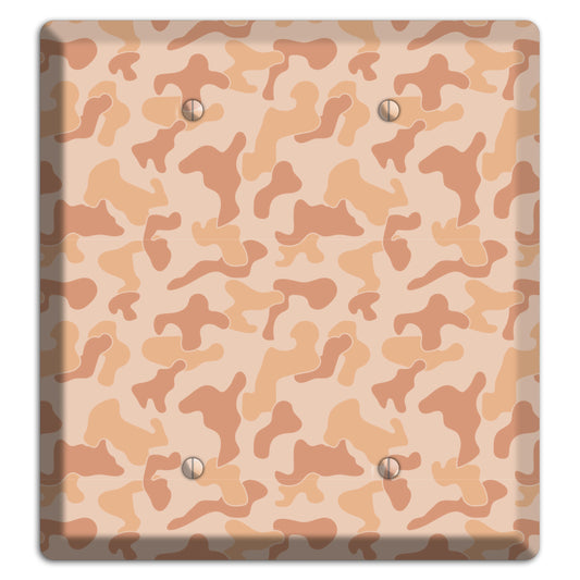 Beach Camo 2 Blank Wallplate