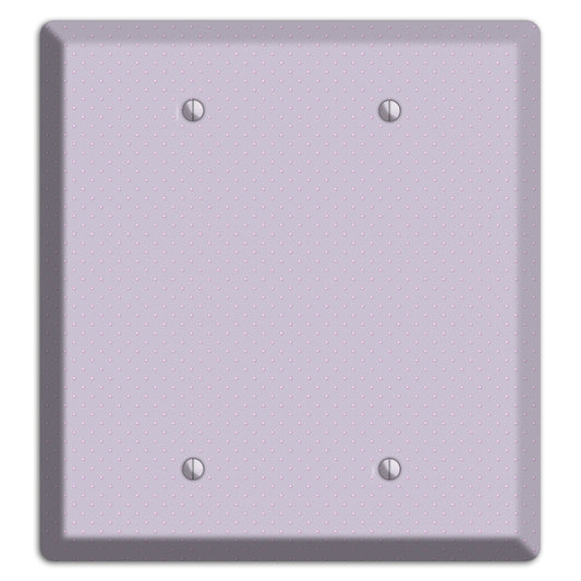 Lavende with Tiny Dots 2 Blank Wallplate