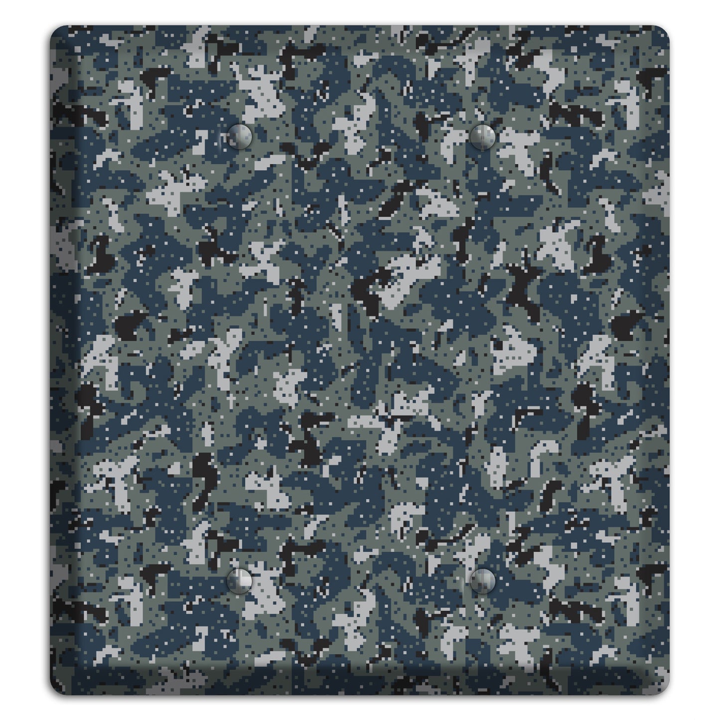 NWU 2007 Camo 2 Blank Wallplate