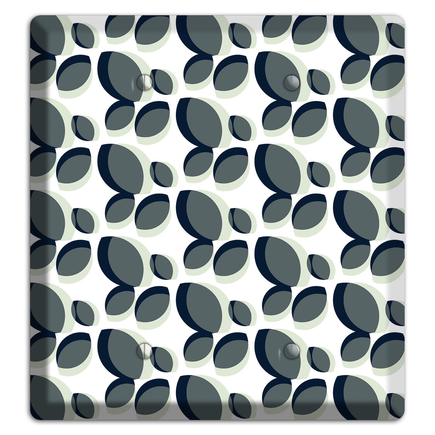 Leaves Style E 2 Blank Wallplate