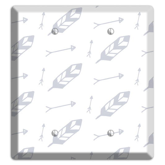 Abstract 22 2 Blank Wallplate