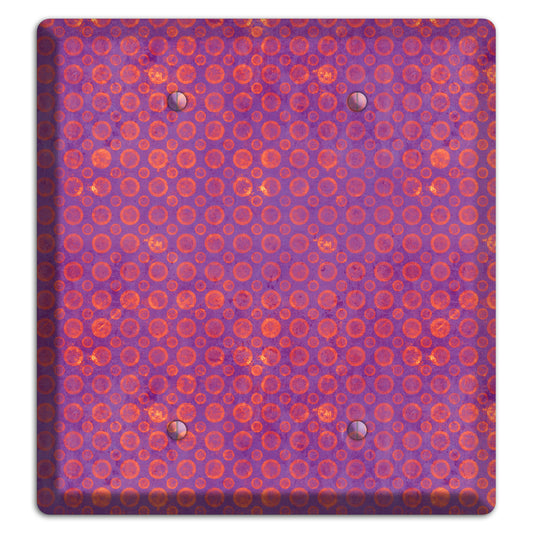 Purple and Pink Circles 2 Blank Wallplate