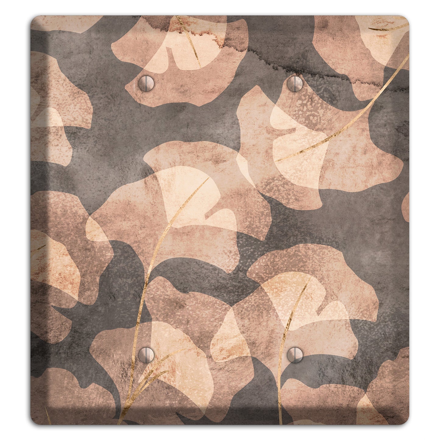 Watercolor Ginkgo 2 Blank Wallplate