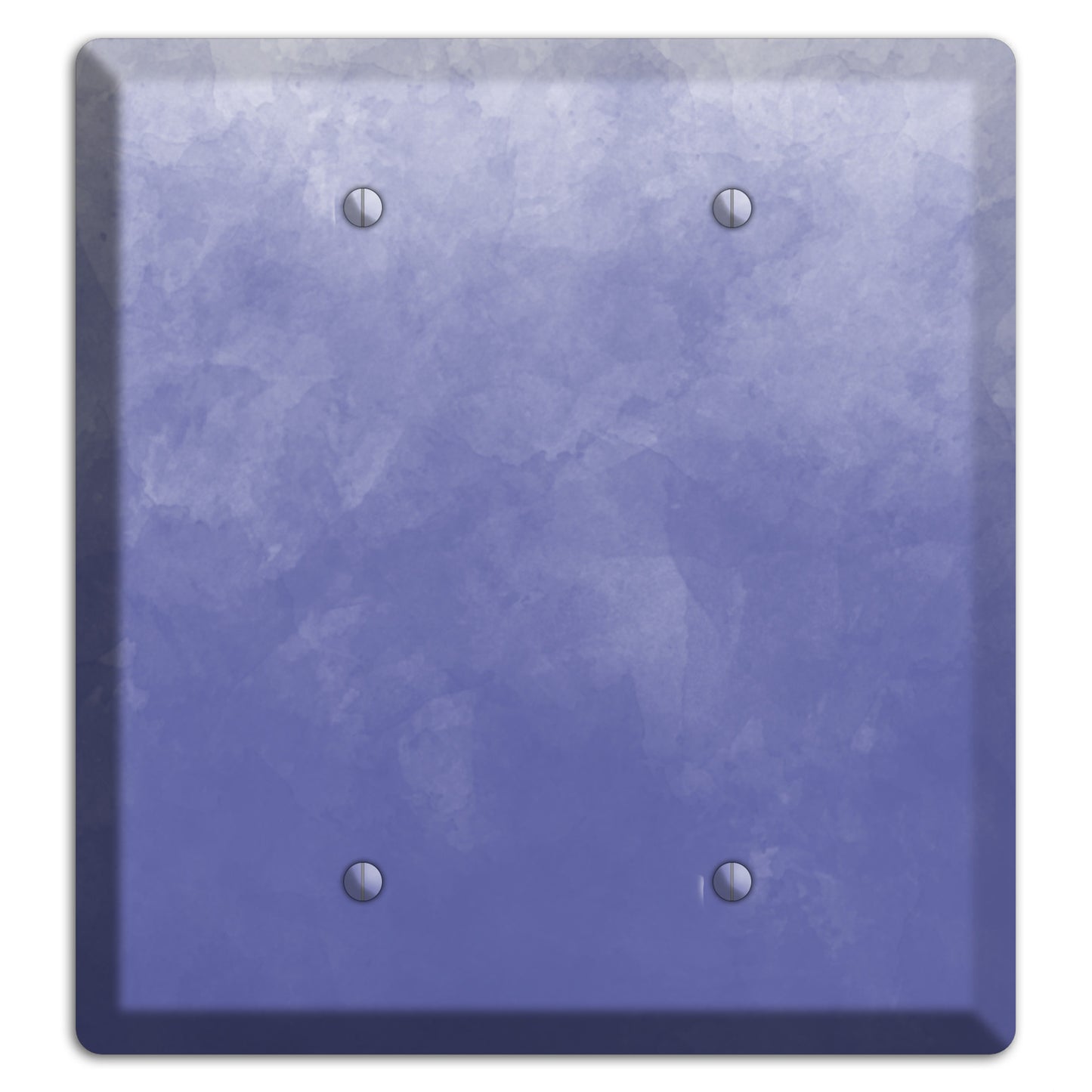 Blue Ombre 2 Blank Wallplate