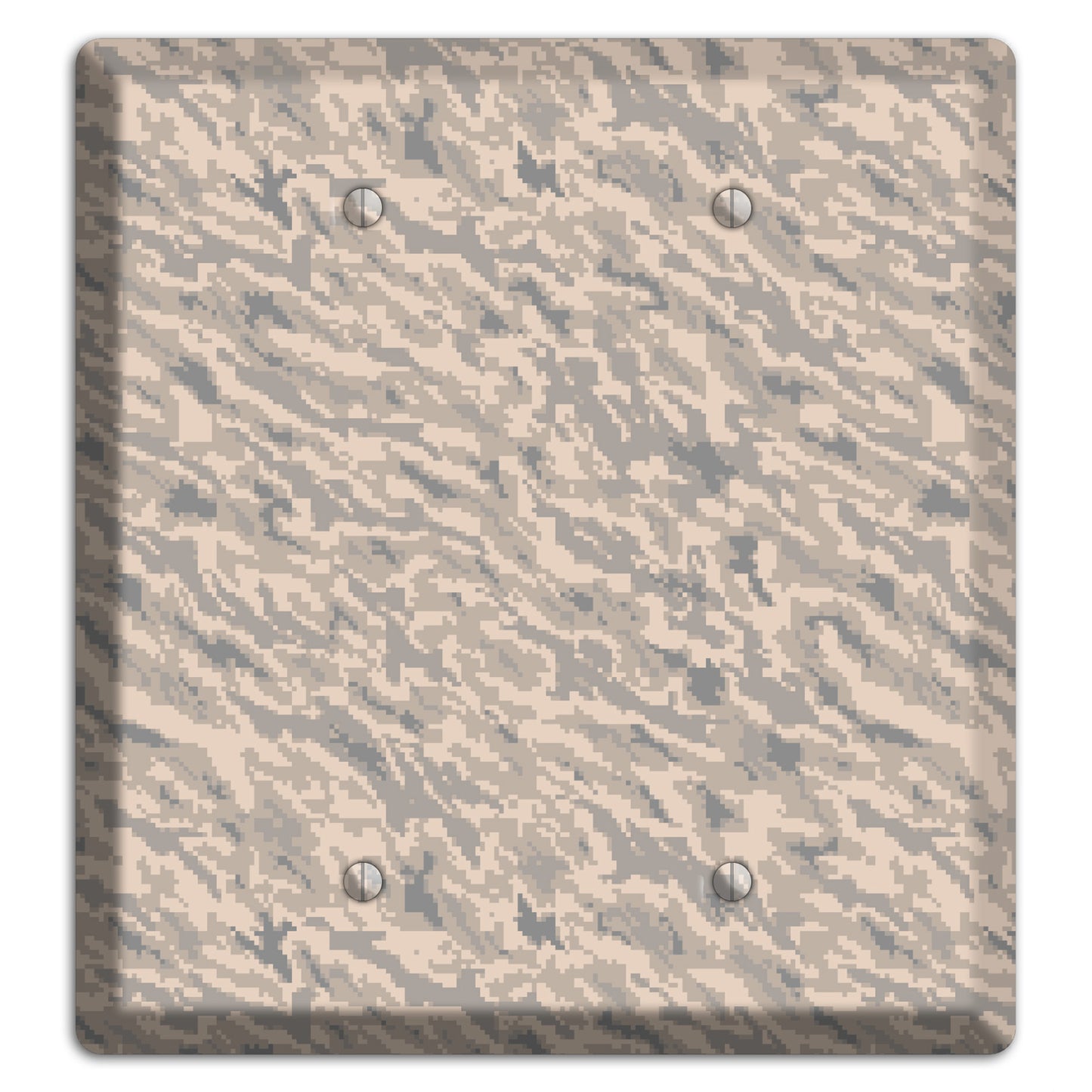 UCAF Tiger Stripe 2 Camo 2 Blank Wallplate