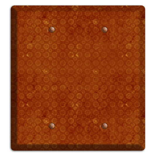 Red Circles 2 Blank Wallplate