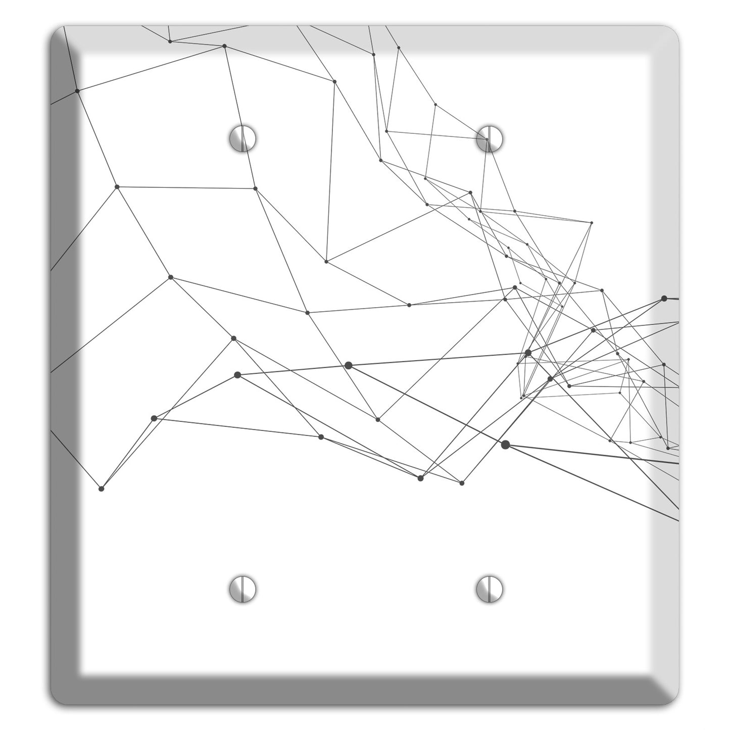 Linear F 2 Blank Wallplate