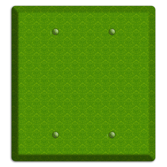 Green Cartouche 2 Blank Wallplate