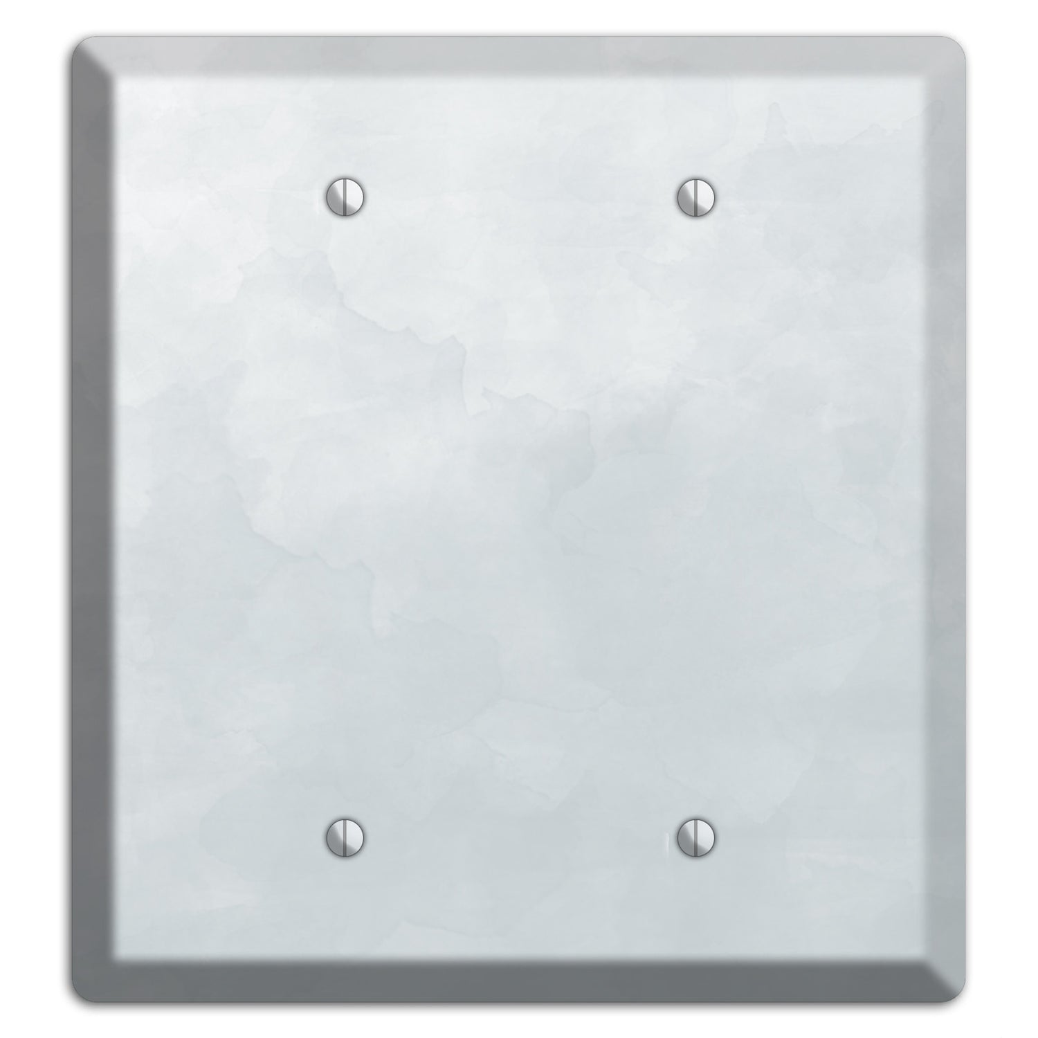 Gray Ombre 2 Blank Wallplate