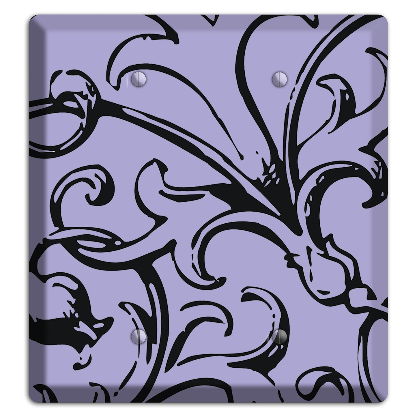 Victorian Lilac 2 Blank Wallplate