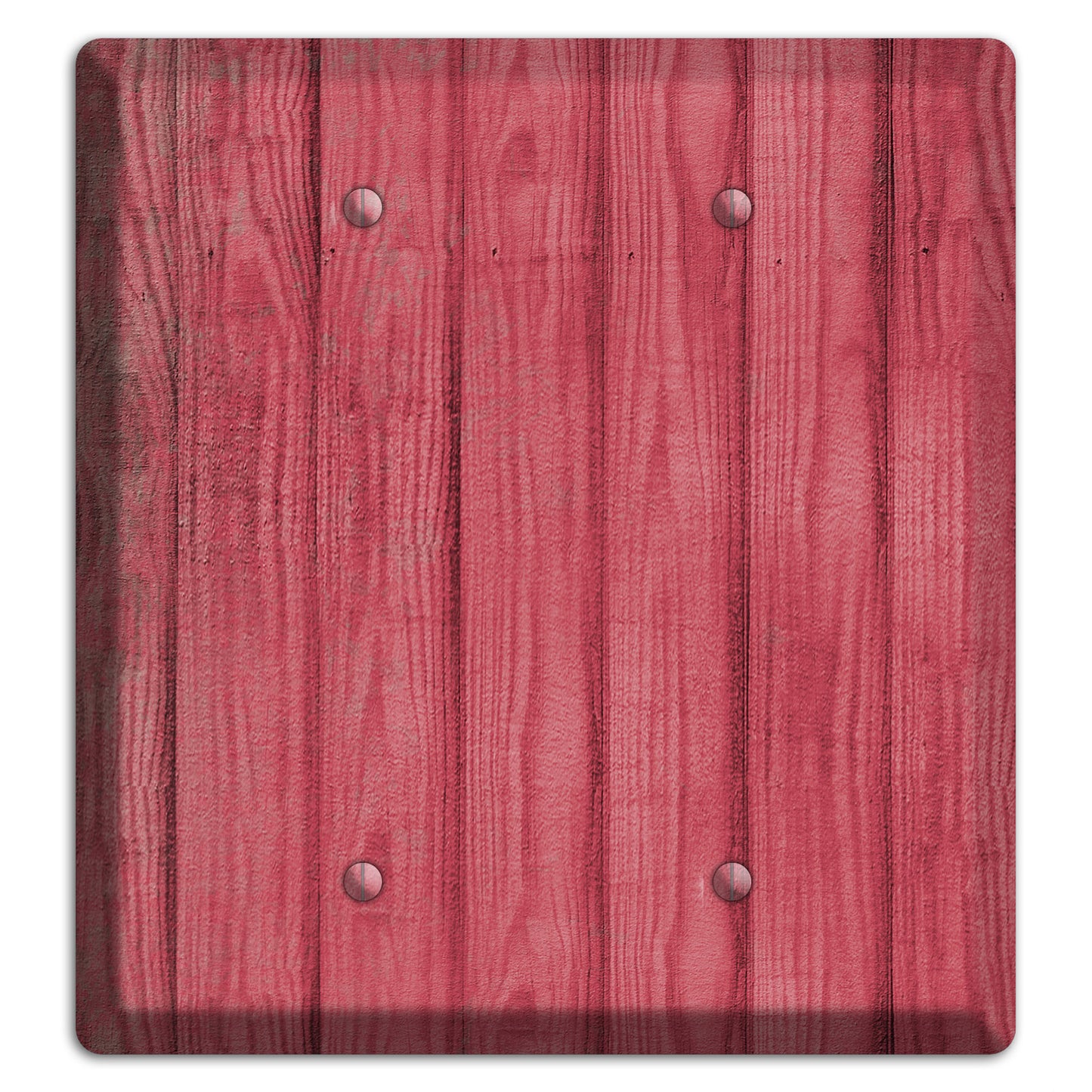 Fuzzy Wuzzy Weathered Wood 2 Blank Wallplate