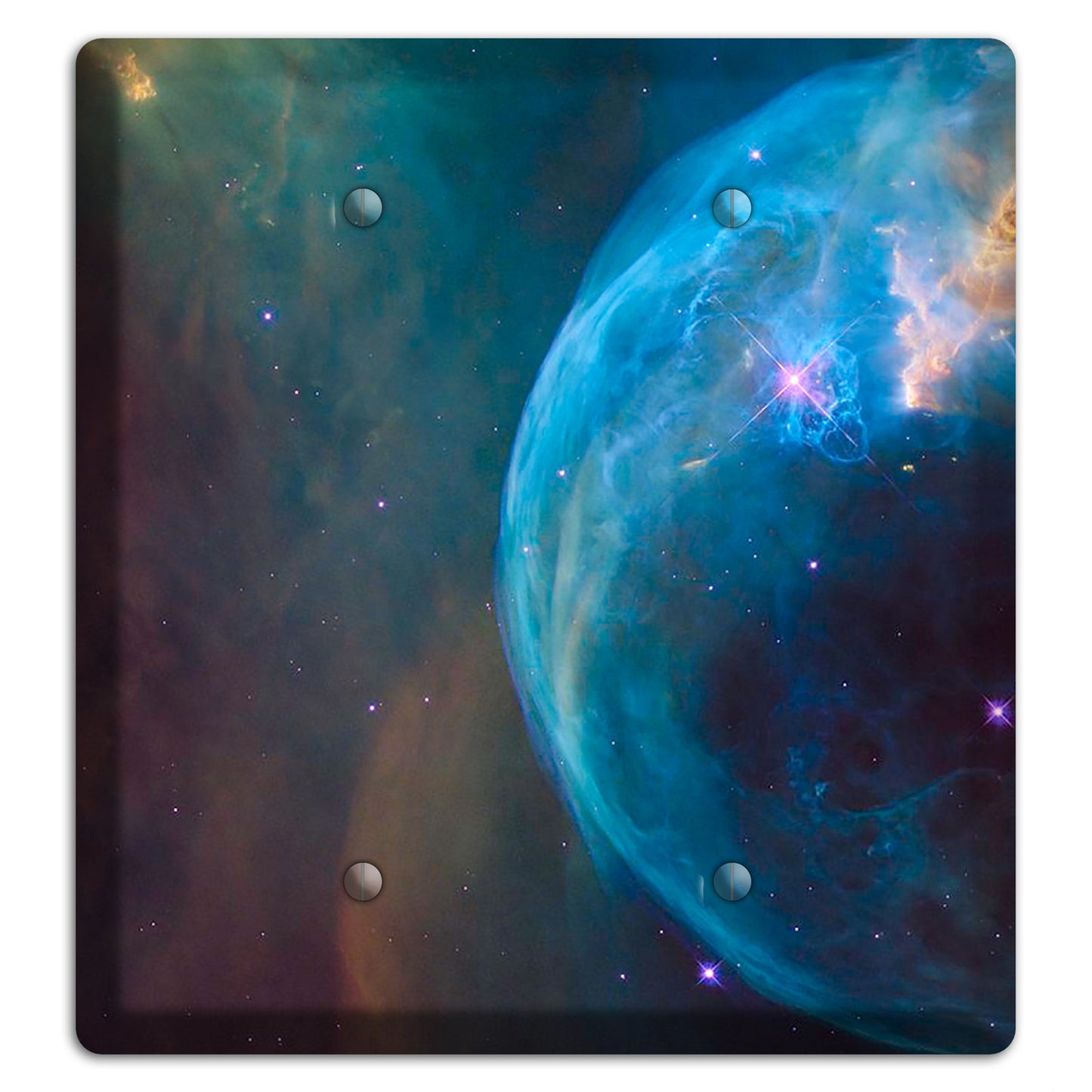 Bubble Nebula 2 Blank Wallplate