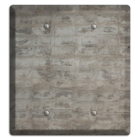 Old Concrete 16 2 Blank Wallplate