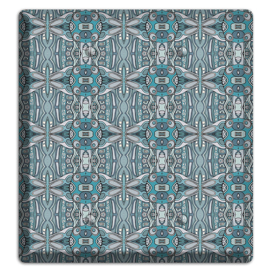 Blue Tapestry 2 Blank Wallplate