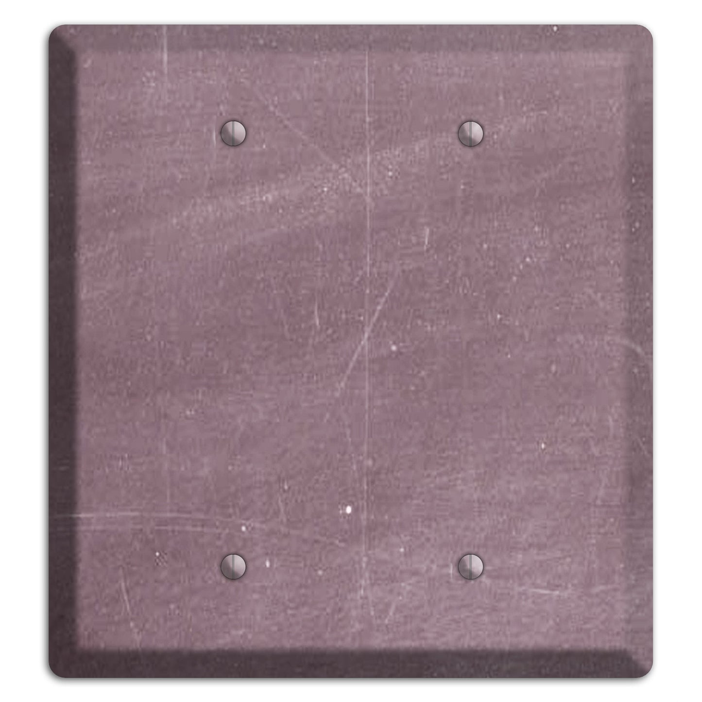 Chalk Maroon 2 Blank Wallplate