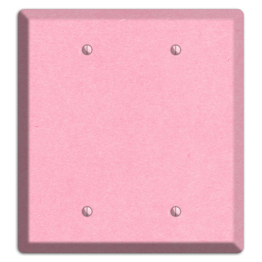 Lavender Pink Kraft 2 Blank Wallplate