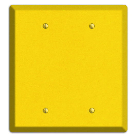 Moon Yellow Kraft 2 Blank Wallplate