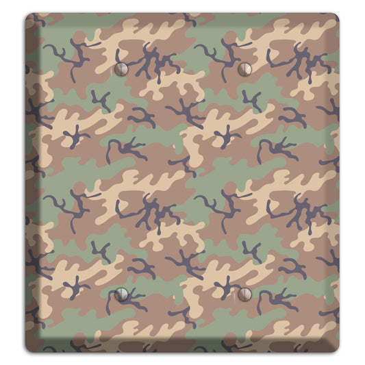 Jungle 1968 Camo 2 Blank Wallplate