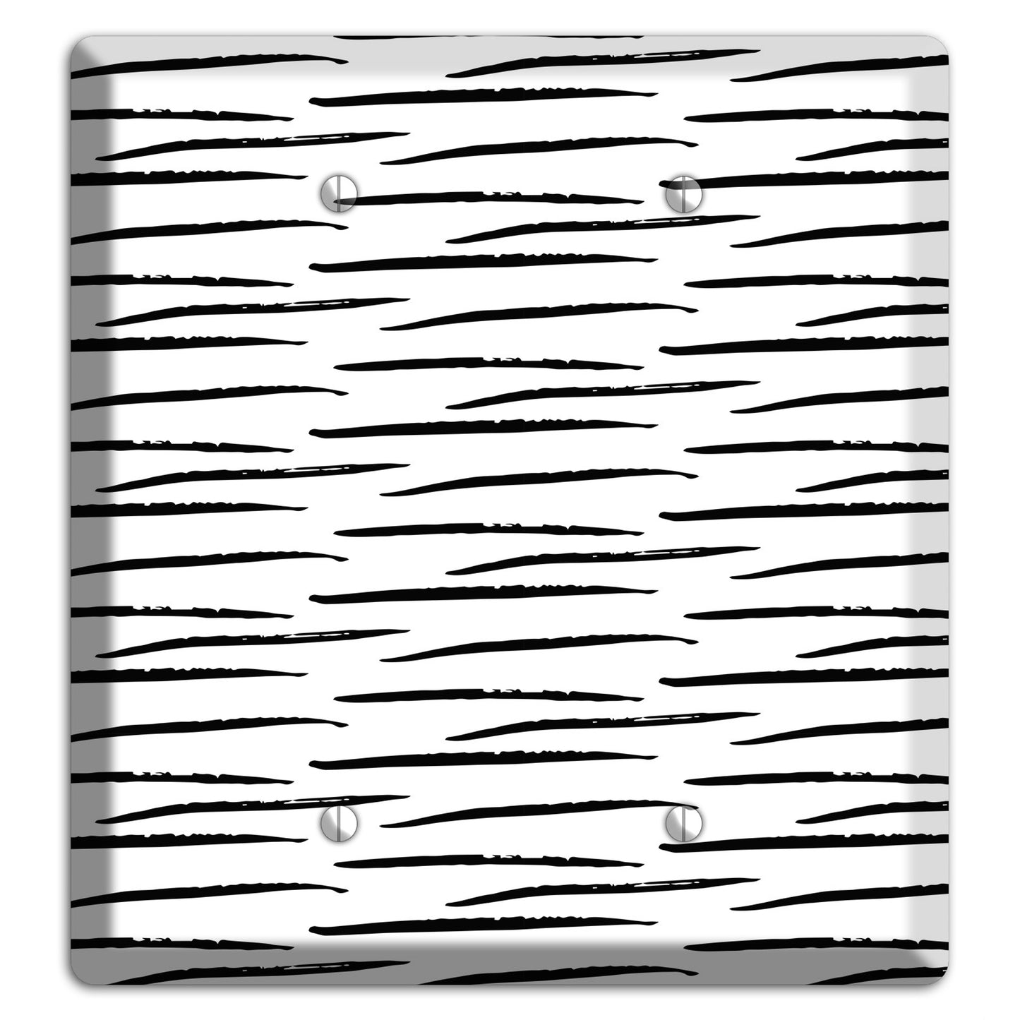 Ink Brushstrokes 9 2 Blank Wallplate