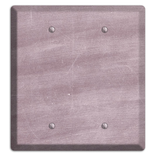 Chalk Light Maroon 2 Blank Wallplate